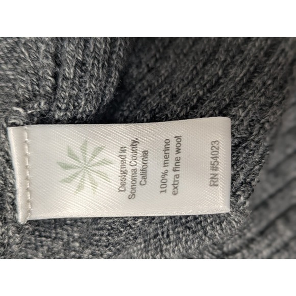 Athleta Nopa 100% Merino Wool Colorblock Hooded Sweater Size XS Tunic Oversized - Picture 3 of 10